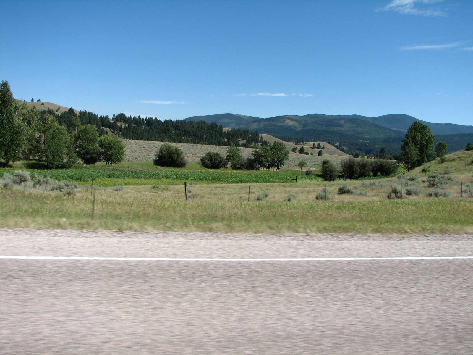 Highway 200 Bonner to Great Falls, Montana
